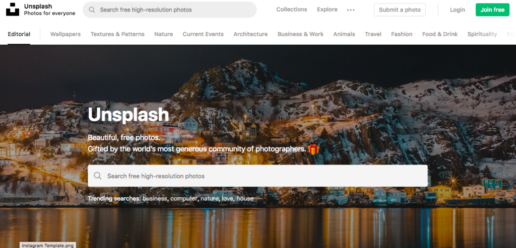 Unsplash-Marketing-Free-Photography